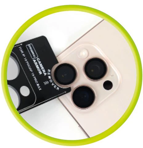„Mobile Origin Easy Lens Protections“, skaidrus – iPhone 17