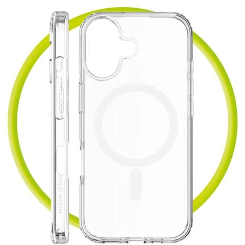 Mobile Origin Exkluzivni Mobile Origin hibridinis „MagSafe“ dėklas, skaidrus – „iPhone 17“