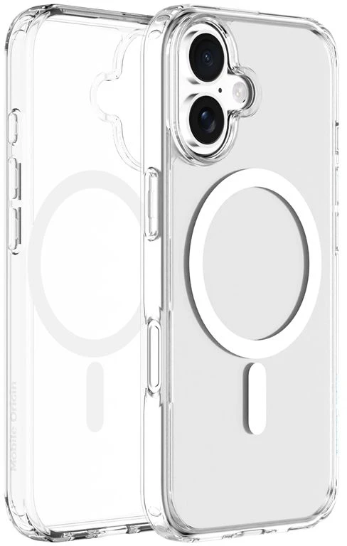 Mobile Origin Exkluzivni Mobile Origin hibridinis „MagSafe“ dėklas, skaidrus – „iPhone 17“