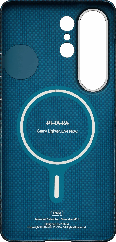 Pitaka Kraštinis dėklas, Mėnulio patekėjimas (Aaron Button) - Samsung Galaxy S26 Ultra
