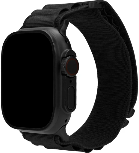 Mobilize Nylon Watch Band - Alpine - Juodas Connector - for Apple 38/40/41mm - Juodas