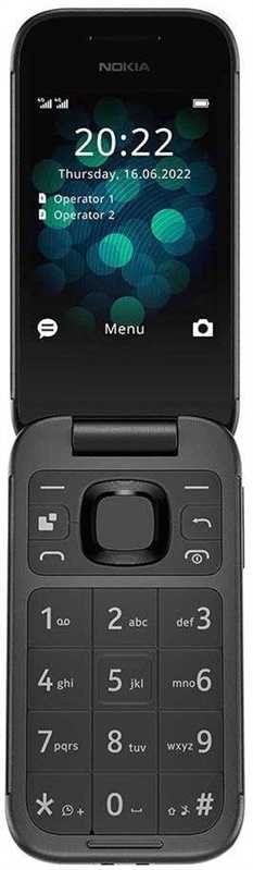 NOKIA 2660 Dual SIM TA-1469 EELTLV Juodas