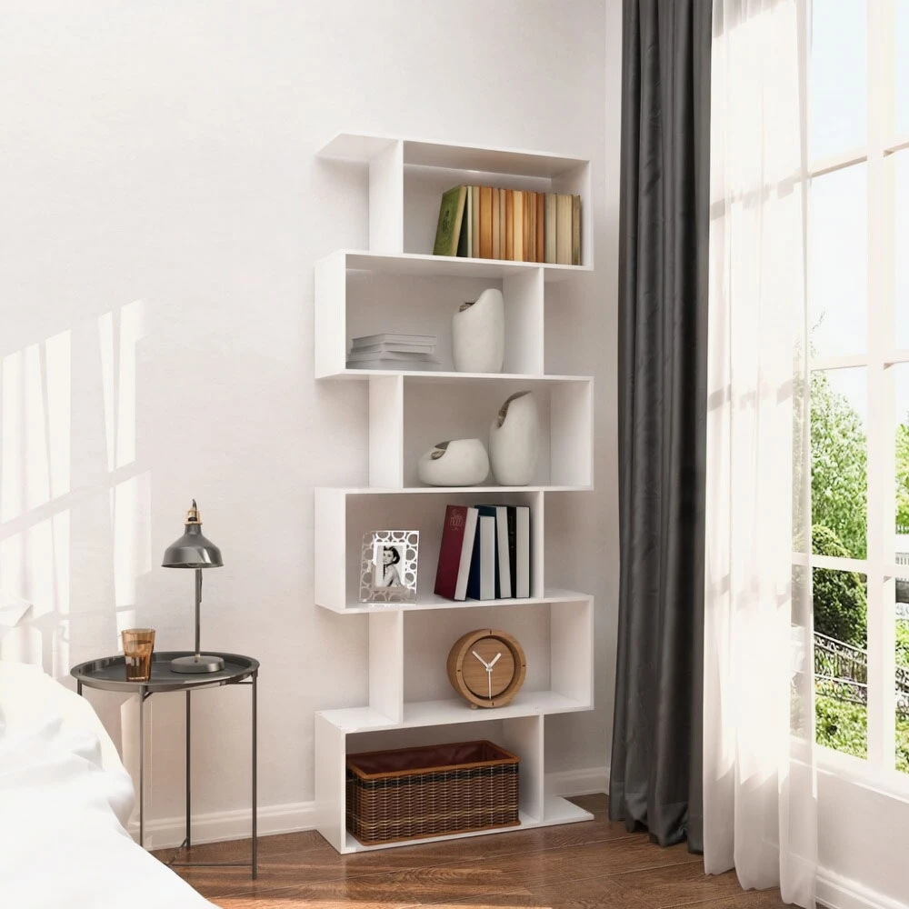 Modernhome Moderni lentyna svetainei su 5 lentynomis