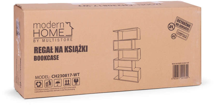 Modernhome Moderni lentyna svetainei su 5 lentynomis