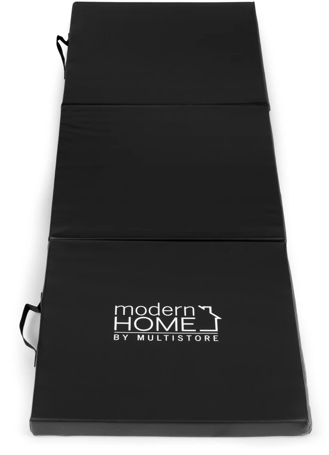 Modernhome Juodas gimnastikos čiužinys 182x60cm