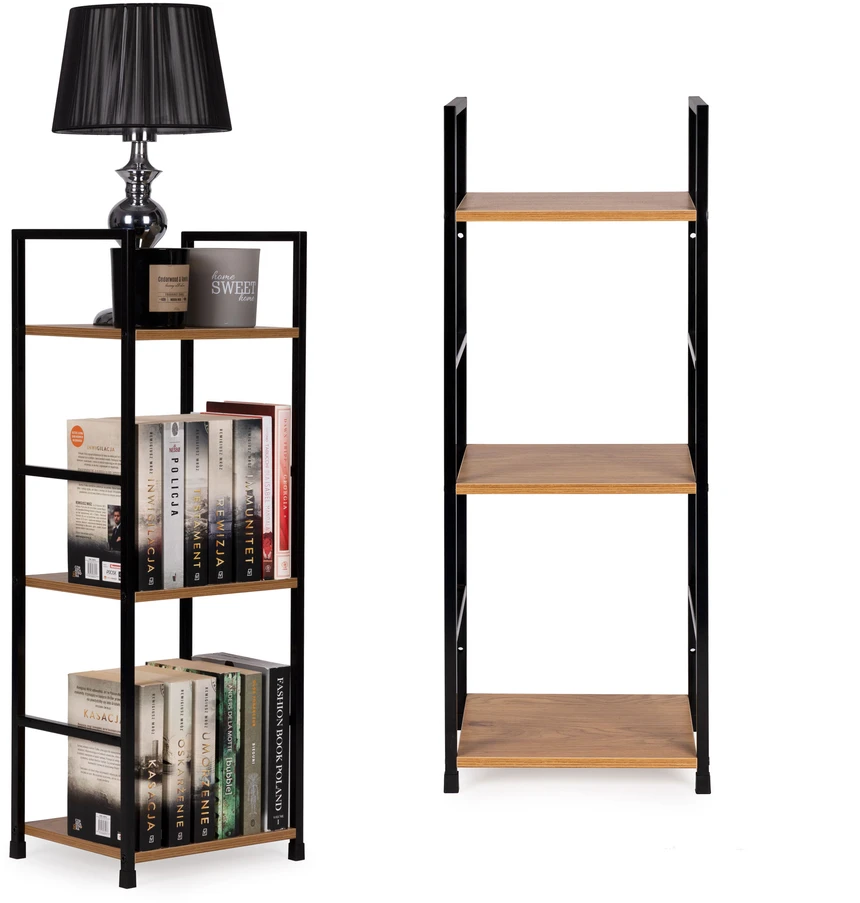Modernhome Metalinė lentyna LOFT, 3 aukštų