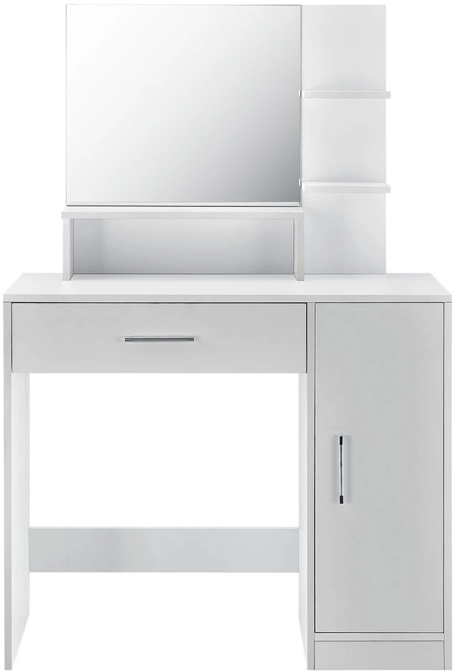 Kosmetinis staliukas ModernHome, baltas