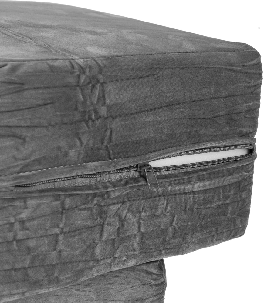 Ecotoys Didelė modulinė pilka sofa