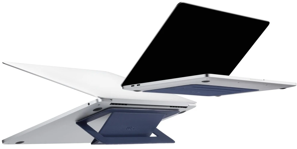 Moft Airflow Movas Self-Adhesive Nešiojamas kompiuteris Stand navy mėlynas