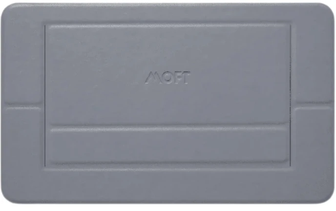 Moft Airflow Movas Self-Adhesive Nešiojamas kompiuteris Stand pilkos spalvos