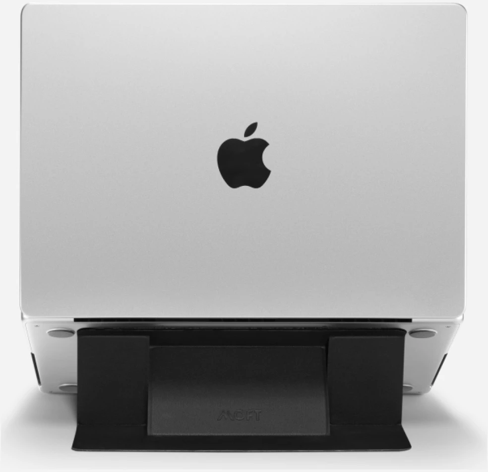 Moft Movas Adhesive Nešiojamas kompiuteris Stand juodos spalvos