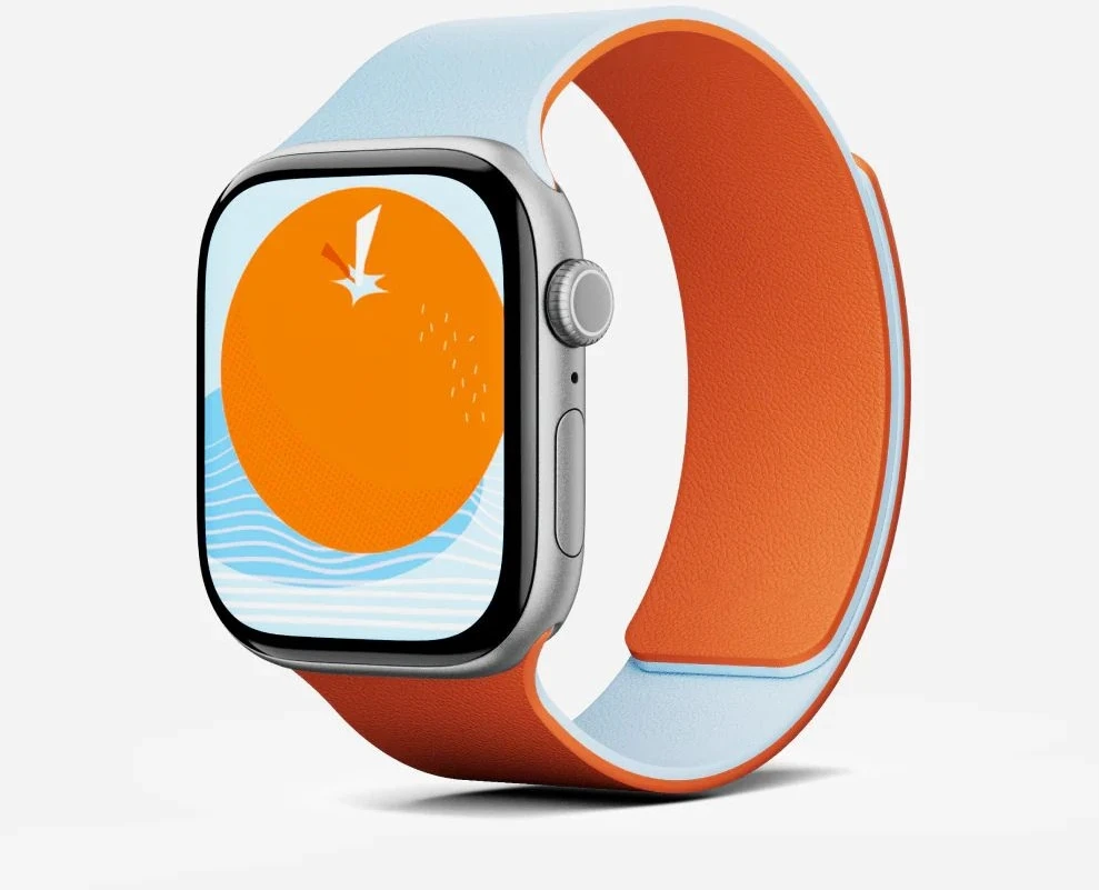 Moft Snap Duo apyrankė for Apple Watch 1-5/6/7/8/9/10/11/SE/SE 2/SE 3 (38/40/41/42 mm) sunrise/shooting