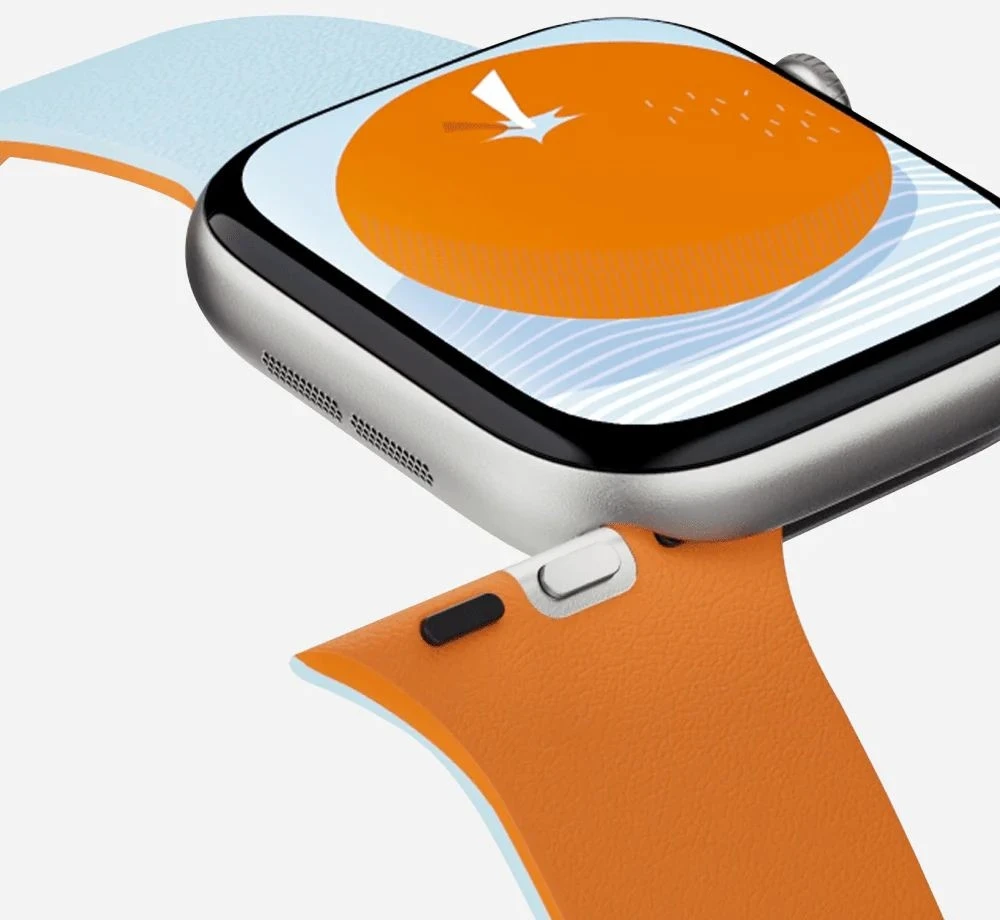 Moft Snap Duo apyrankė for Apple Watch 1-5/6/7/8/9/10/11/SE/SE 2/SE 3 (38/40/41/42 mm) sunrise/shooting