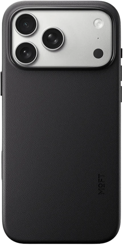 Moft Snap Movas MagSafe dėklas Apple iPhone 17 Pro Max juodos spalvos