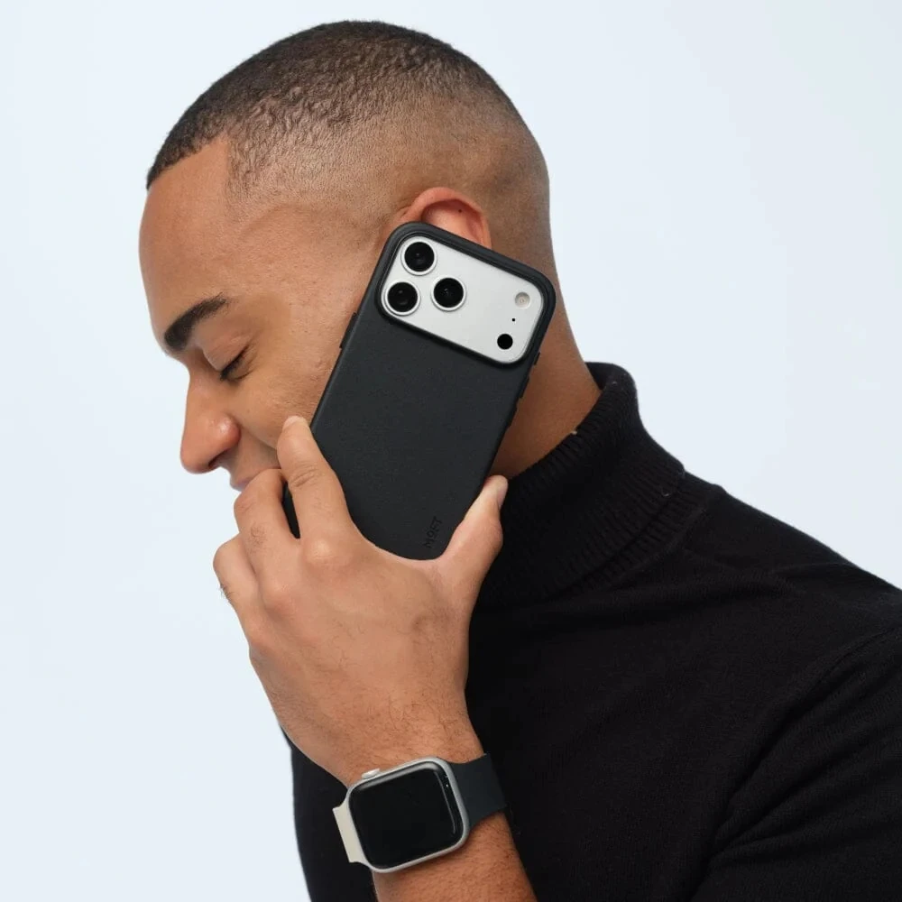 Moft Snap Movas MagSafe dėklas Apple iPhone 17 Pro juodos spalvos