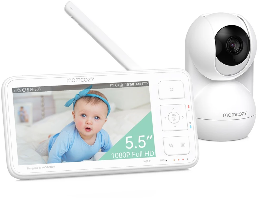 Momcozy BM014-WH12BA-A kūdikio garso jutiklis Balta