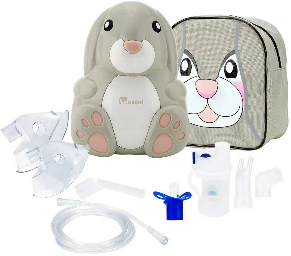 Kompresorius ir inhaliatorius Momini Compressor NebuBunny