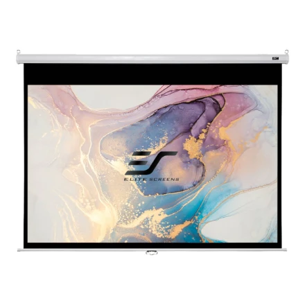 Elite Screens | Manual Series | M150UWH2 | Įstrižainė 150" | 16:9 | Matomo vaizdo plotis (W) 332 cm | Juodas
