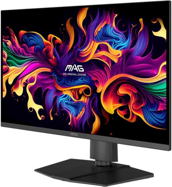 Monitorius MSI MAG 273QP QD‑OLED X24 / 27″ / WQHD / 240Hz / 0.03ms (GtG) / juodas – adjustable stand
