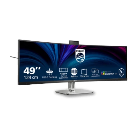 Monitorius Philips | 49B2U6900CH/00 | 48.8 " | VA | 32:9 | 75 Hz | 4 ms | 5120 x 1440 pikselių | 450 cd/m² | HDMI jungtys quantity 2