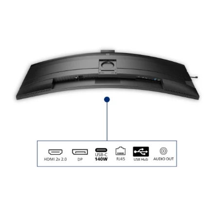 Monitorius Philips | 49B2U6900CH/00 | 48.8 " | VA | 32:9 | 75 Hz | 4 ms | 5120 x 1440 pikselių | 450 cd/m² | HDMI jungtys quantity 2