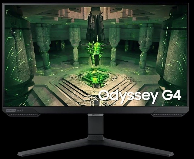 Monitorius Samsung | Odyssey G4 G40H LS25HG402EUXEN | 25 " | IPS | FHD | 16:9 | 240 Hz | 1 ms | 1920 x 1080 pikselių | 300 cd/m² | HDMI jungtys quantity 1 | Juodas