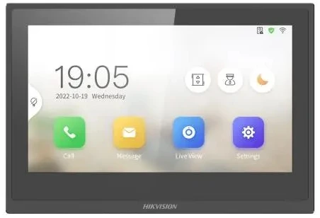 PATALPŲ VIDAUS SKYDELIS Wi-Fi / IP DS-KH6351-WTE1 Hikvision