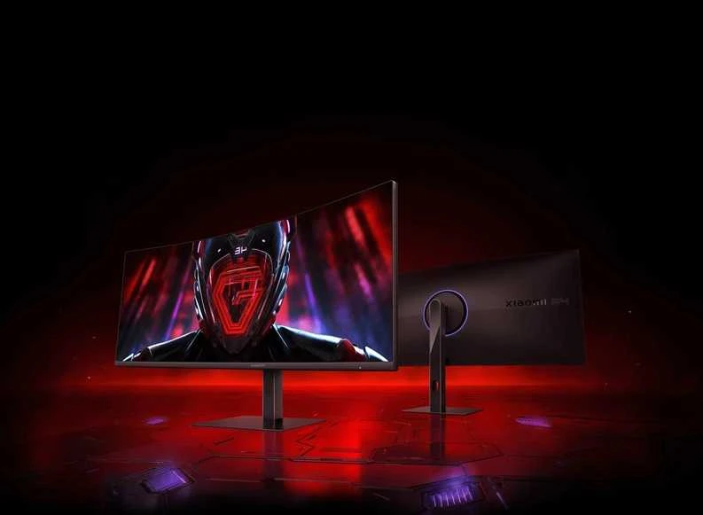 Lenktas žaidimų monitorius Xiaomi G34WQi, 34", 3440 x 1440, 1 ms, 180 Hz, 350 cd/m²