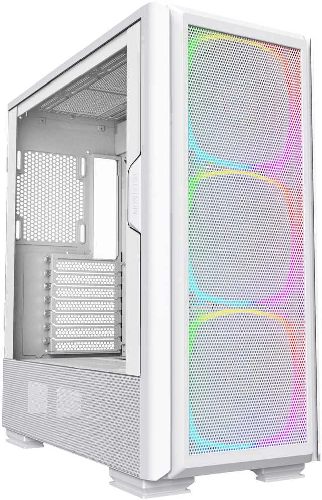 Montech SKY TWO GX Midi-Tower, grūdintas stiklas – baltos spalvos