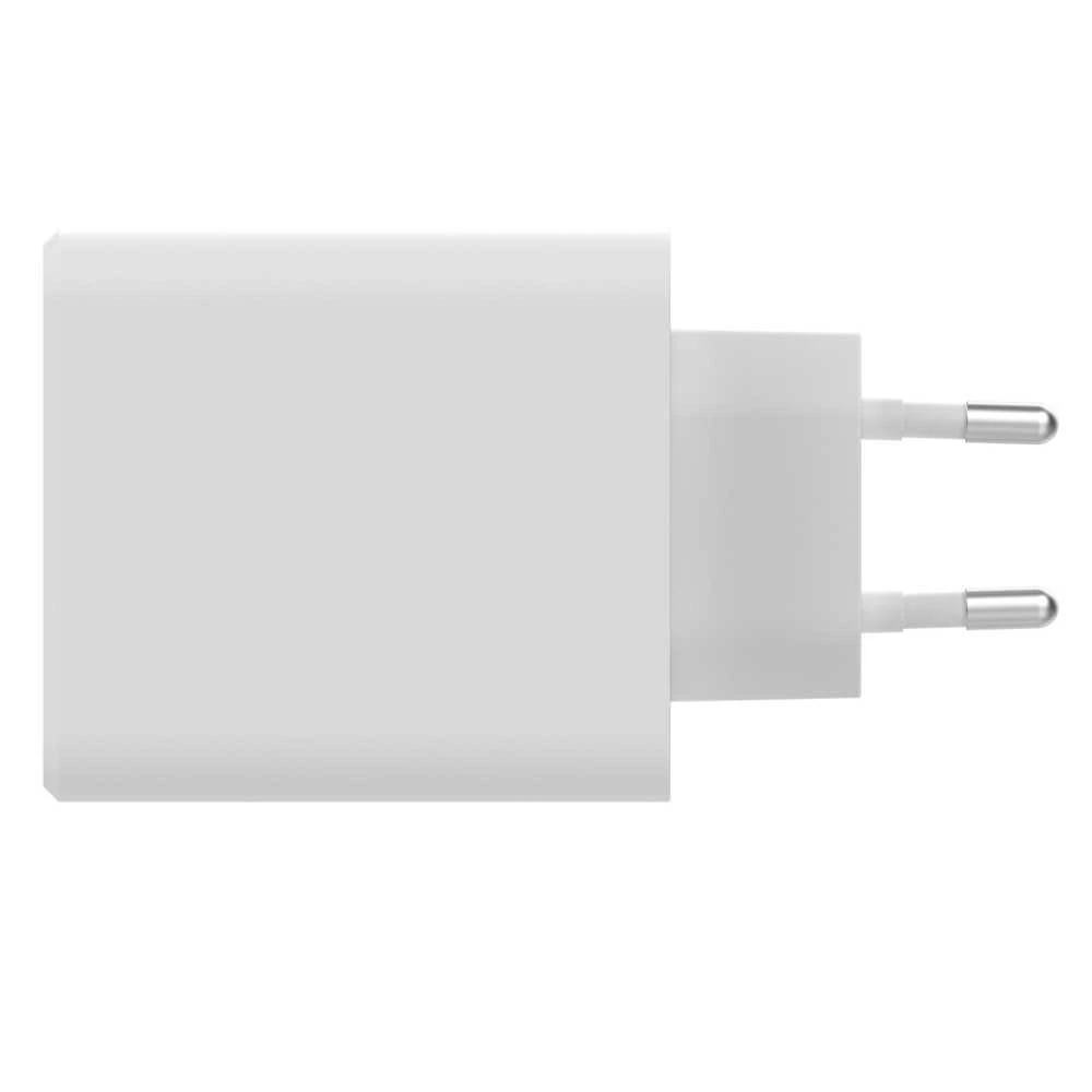 mophie sieninis adapteris USB-C PD DUAL 67W GAN EU (2xUSBC) Baltas
