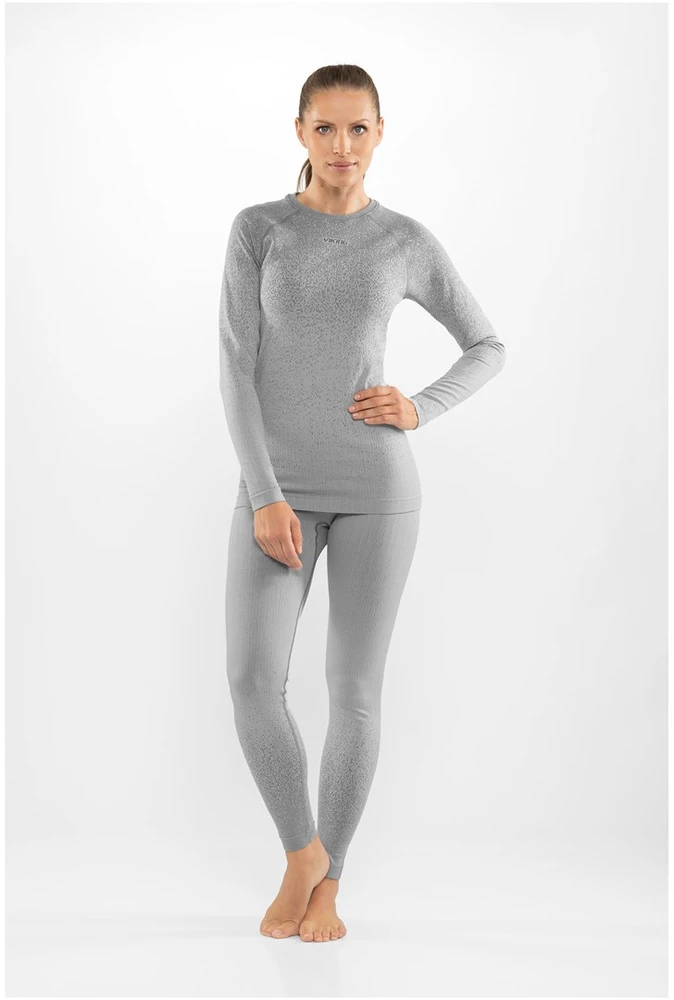 Moteriški apatiniai drabužiai VIKING Altis Lady Set Merino pilka M