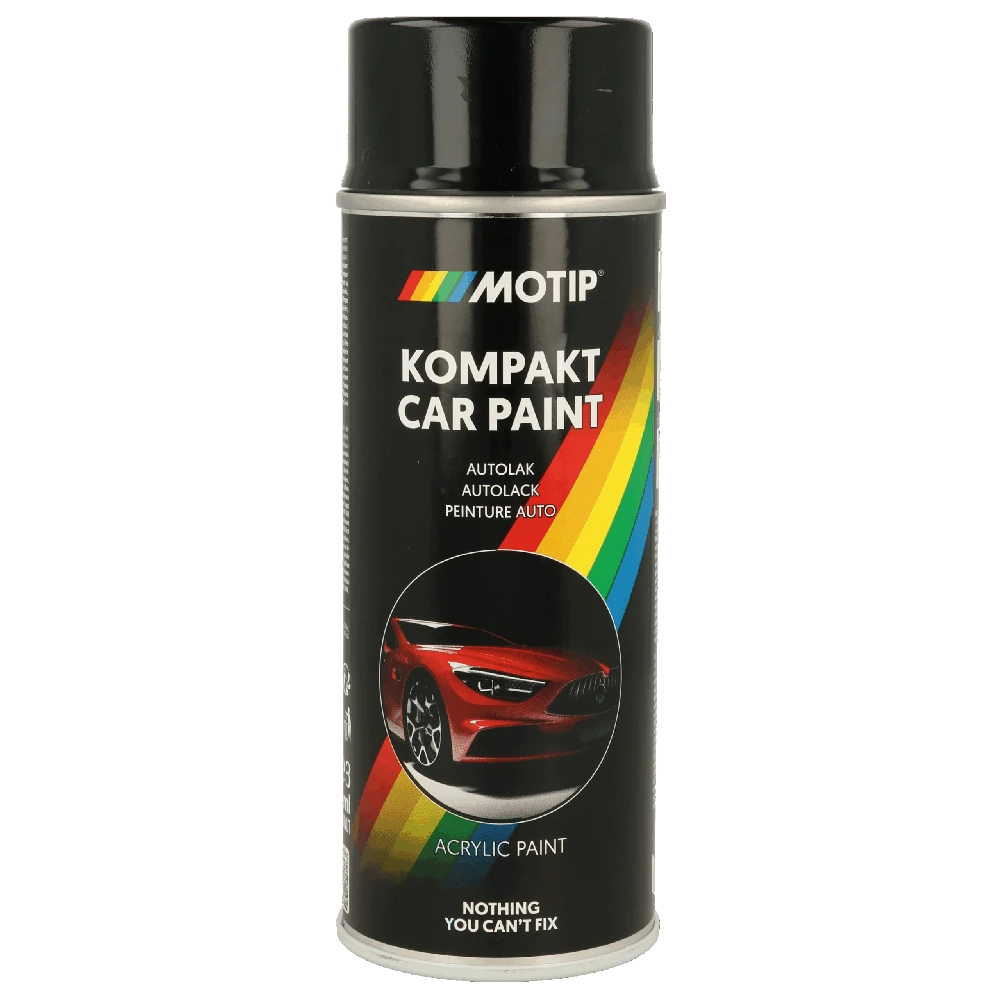 MOTIP dažai juodas high gloss 400 ml