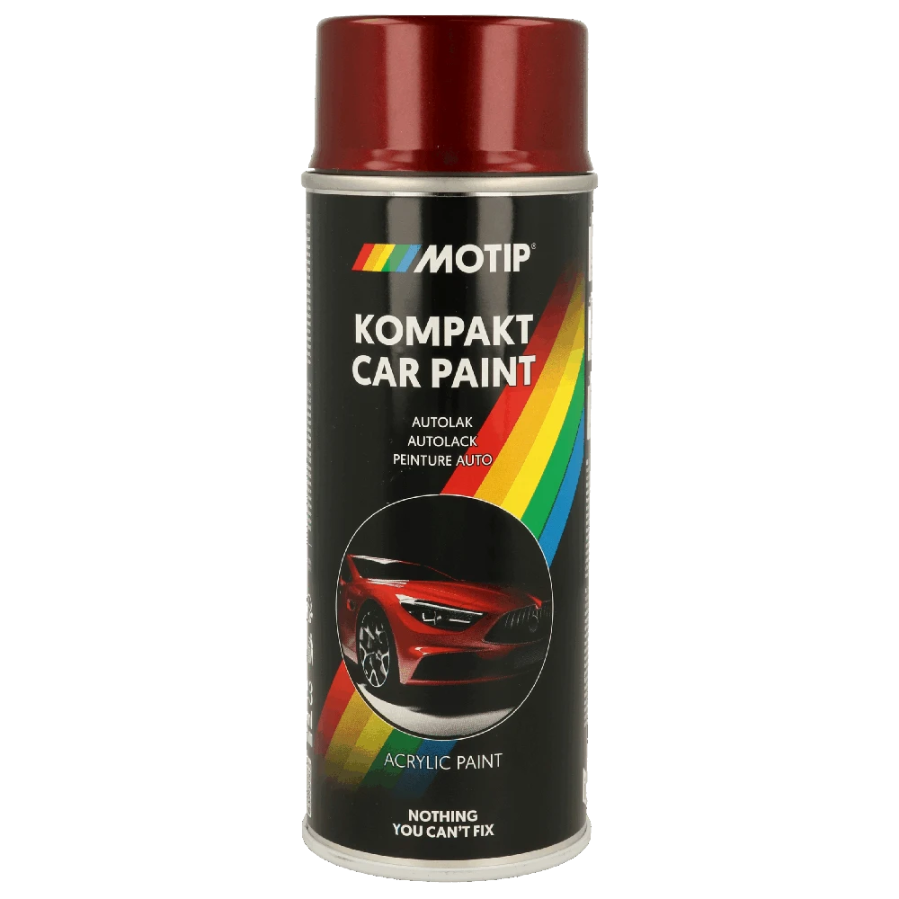 MOTIP dažai red metallic 400 ml
