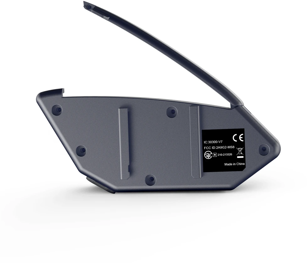 Motociklininkų ryšio sistema PNI BTH02 Mesh uždaram arba atviram šalmui, iki 20 vartotojų, IP67, Bluetooth 5.1