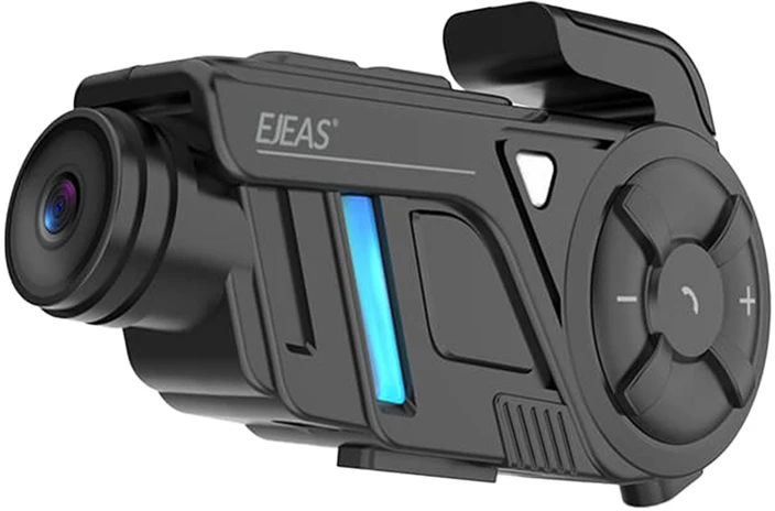 Motociklo domofonas su EJEAS K1Pro+ įrašymo įrenginiu