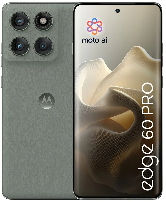 Motorola edge 60 pro 16,9 cm (6,67 colio) Dviguba SIM kortelė „Android 15“ 5G USB C tipo 12 GB 512 GB 6000 mAh Pilkas