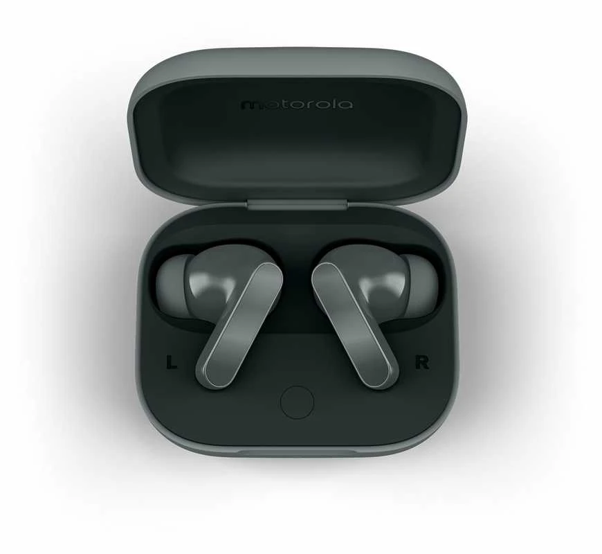 Motorola Moto Buds Bass Belaidės Ausinės Dark Shadow