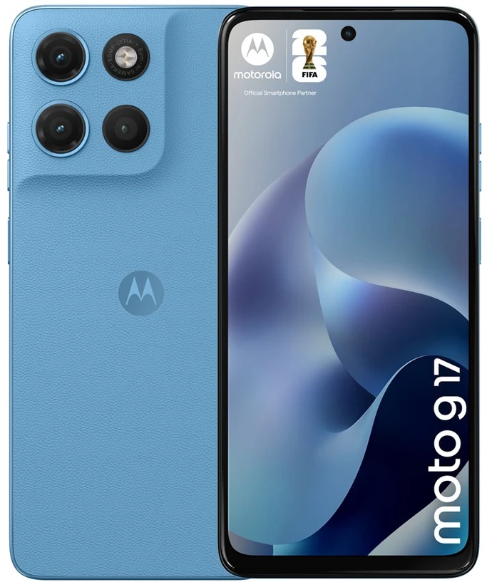 Motorola moto g17 17.1 cm (6.72") Dual SIM Android 15 USB Type-C 8 GB 128 GB 5200 mAh Mėlyna