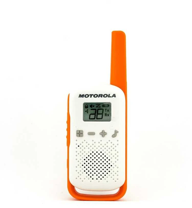Motorola Talkabout T42 - walkie-talkie, 2-pack (oranžinis-mėlynas)