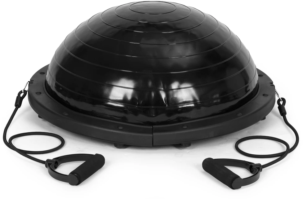 Movepro Pusiausvyros platforma su elastinėmis gumomis, pusrutulio formos balansavimo treniruoklis + pompa ModernHome
