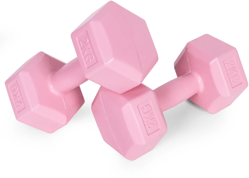 Movepro Šešiakampiai hantelia 2x2 kg ModernHome