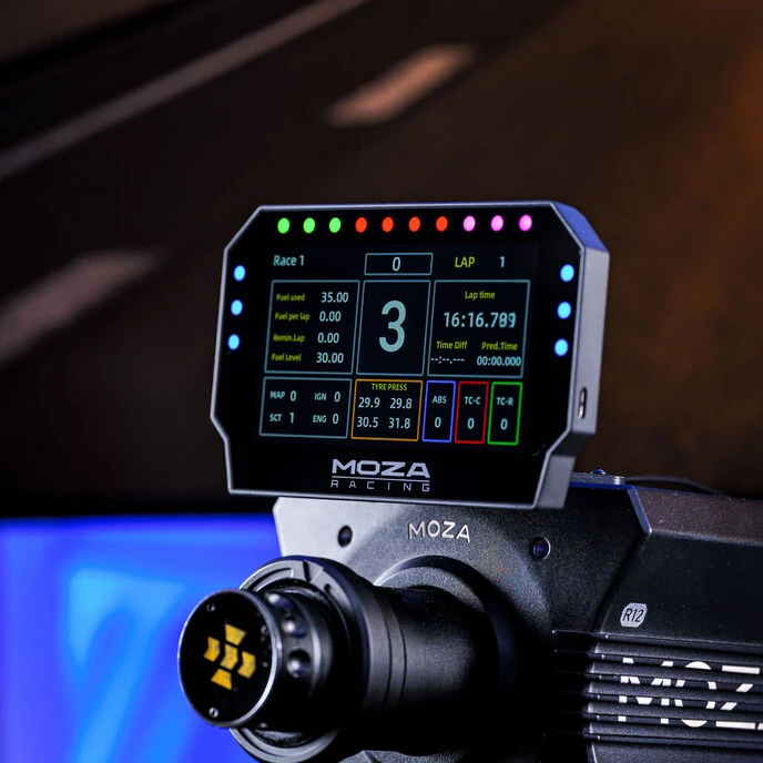„Moza Racing CM2 RS072“ ekranas