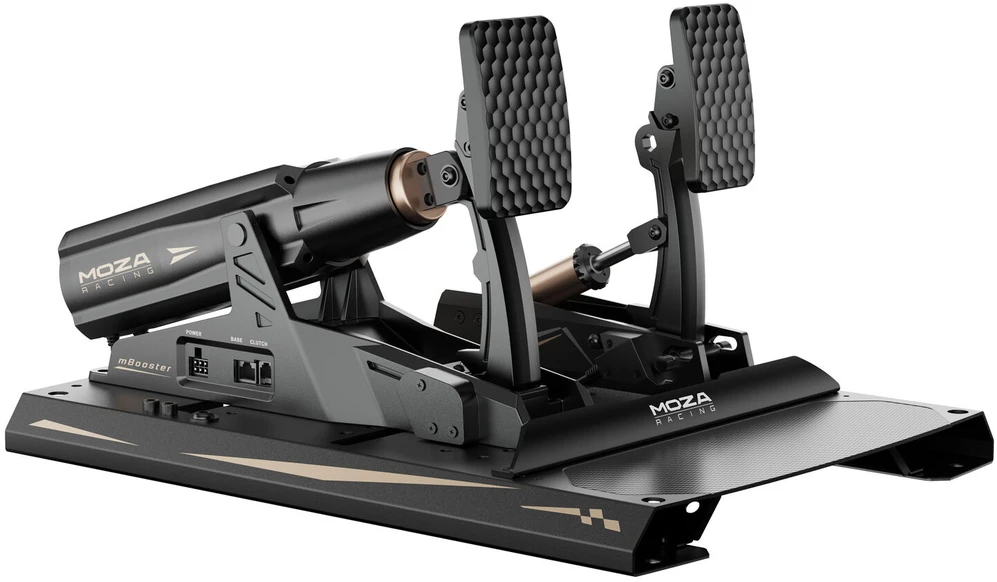 Moza Racing Rinkinys dujų pedalai CRP2 + aktyvus pedalas universalus mBooster