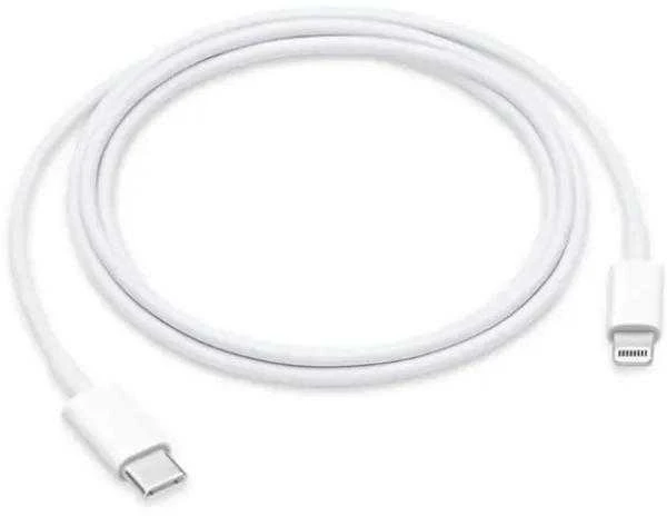 MQGH2ZM/A Apple iPhone USB-C/Lightning Data kabelis 2m baltos spalvos (bulk pakuotė)