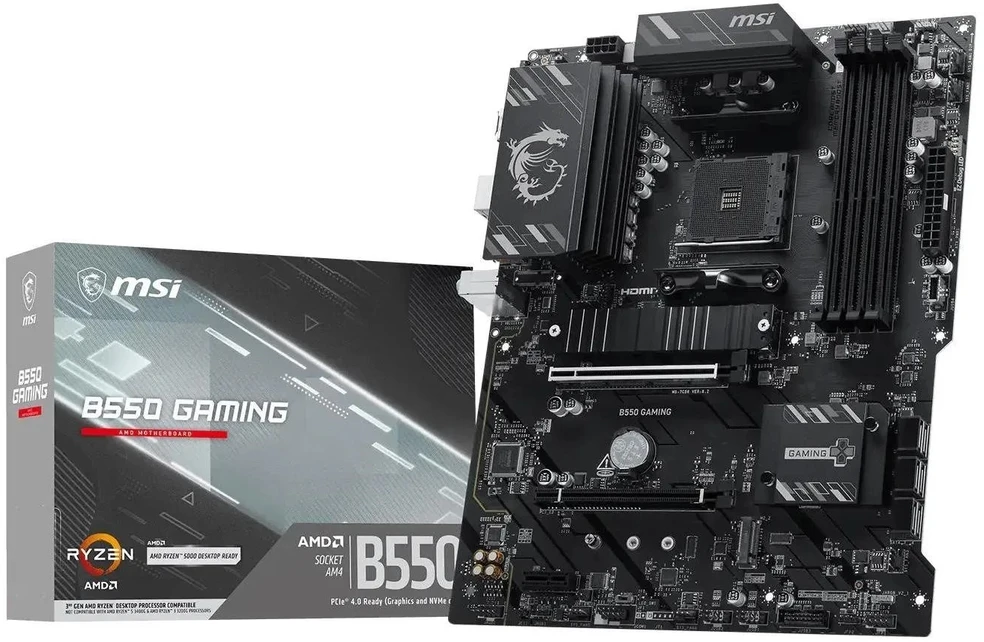 Pagrindinė plokštė MSI B550 GAMING motherboard