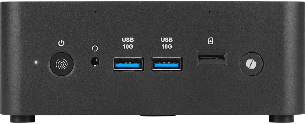 MSI Cubi NUC AI+ 2MG-039AT asmeninis kompiuteris / darbo stotis Copilot+ PC Intel Core Ultra 7 258V 32 GB LPDDR5x-SDRAM 1 TB SSD Mini PC Mini kompiuteris Juoda