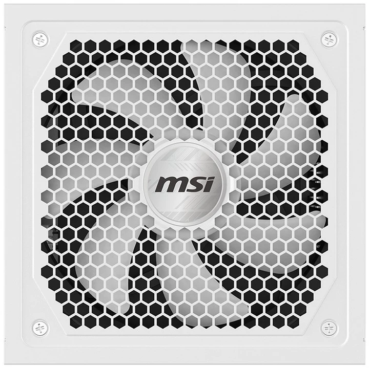 MSI MAG A1000GL PCIE5 Baltas maitinimo blokas 1000 W 24-pin ATX ATX Balta