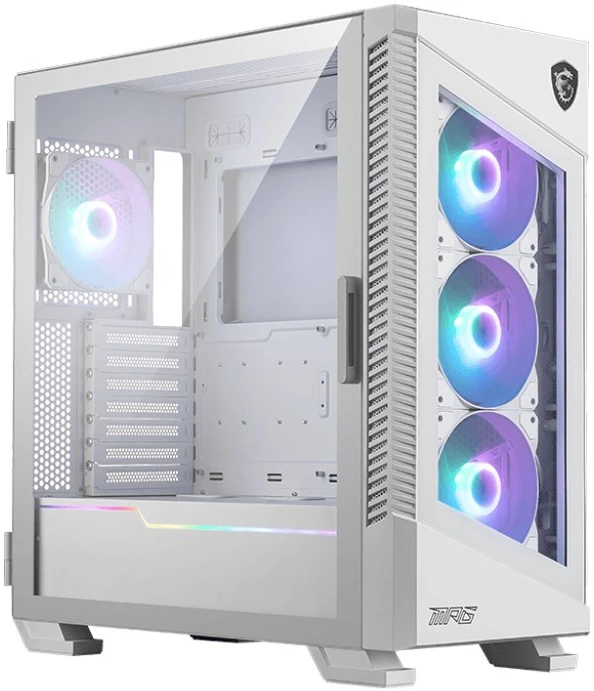 MSI | PC Case | MPG VELOX 100R Baltas | Mid-Tower | Baltas