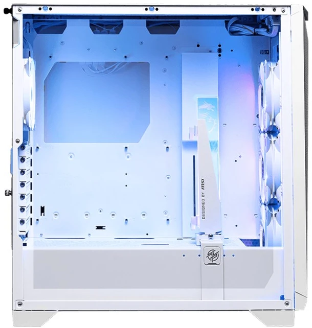MSI | Kompiuterio korpusas | MPG GUNGNIR 300R AIRFLOW Baltas | Šoninis langas | Baltas | Vidutinio dydžio bokštas | ATX