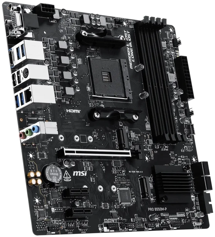 MSI PRO B550M-P motherboard